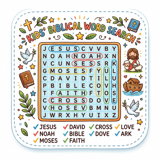 Caça-palavras Bíblicos